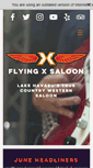 Mobile Screenshot of flyingxsaloon.com